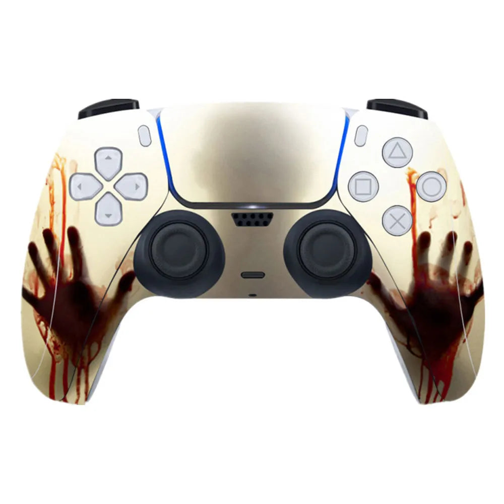 “Dust-Proof & Scratch-Resistant Skin Sticker for PS5 Controller – Anti-Slip Decal”