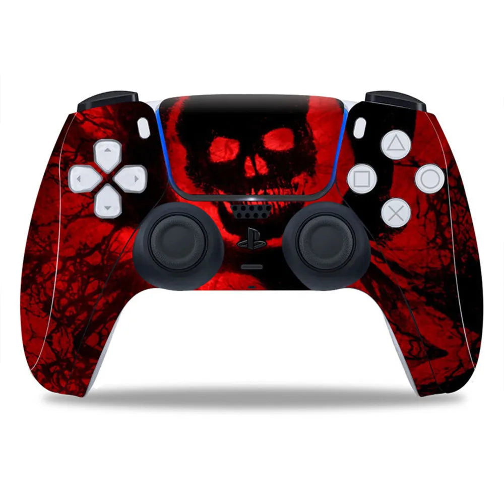 “Dust-Proof & Scratch-Resistant Skin Sticker for PS5 Controller – Anti-Slip Decal”