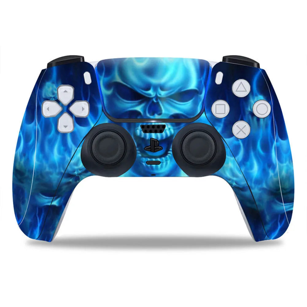 “Dust-Proof & Scratch-Resistant Skin Sticker for PS5 Controller – Anti-Slip Decal”